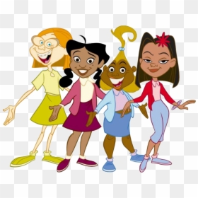Proud Clipart Penny - Proud Family Penny Friends, HD Png Download - penny clipart png