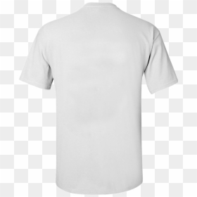 White T Shirt Front And Back Png - White Tshirt Back And Front, Transparent Png - white tee shirt png