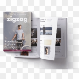 Booklet Cover Alt - Magazine Mock Up Free, HD Png Download - magazine cover template png