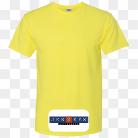Plain Fluorescent Pink T Shirts - Yellow T Shirt Custom, HD Png Download - blank tshirt png