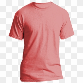 Plain Pink T-shirt Png Download Image - Carnation Pink T Shirt, Transparent Png - red tshirt png