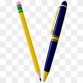 Pen And Pencils Clipart 3 By Andrea - Pen Clip Art, HD Png Download - pen png image