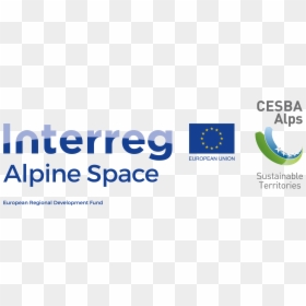Transparent Alpine Logo Png - Interreg Alpine Space Logo, Png Download - alpine logo png