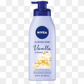 Nivea Lotion Cherry Blossom, HD Png Download - lotion bottle png