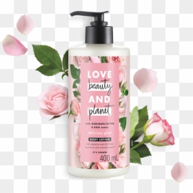 Transparent Lotion Bottle Png - Body Lotion Love Beauty And Planet, Png Download - lotion bottle png
