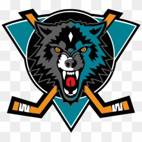 Ehl Wolves - Anaheim Ducks Logo, HD Png Download - wolf png images