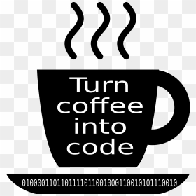 Image - Turn Coffee To Code, HD Png Download - googley eyes png