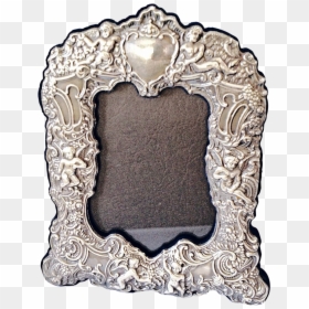 Antique Silver Frame Png, Transparent Png - antique silver frame png