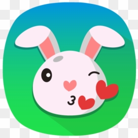 Whatsapp Stickers - Domestic Rabbit, HD Png Download - whatsapp icono png