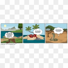 Storm On The Island Storyboard, HD Png Download - cobra snake png