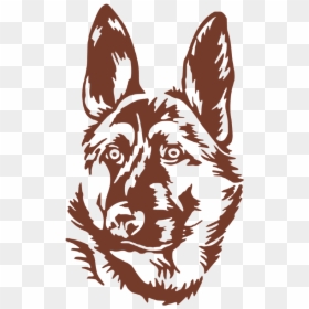 Old German Shepherd Dog, HD Png Download - german shepard png