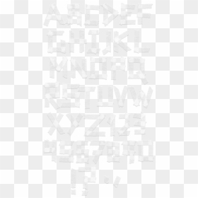 Tape White Handmade Font - Monochrome, HD Png Download - white tape png
