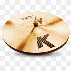 Transparent Cymbals Png - Zildjian K Custom Hi Hat, Png Download - cymbals png