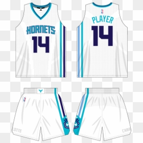 Transparent Charlotte Hornets Png - Charlotte Hornets Jersey White, Png Download - charlotte hornets png