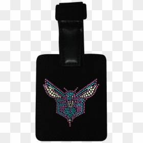 Charlotte Hornets Rhinestone Luggage Tag - Garment Bag, HD Png Download - charlotte hornets png