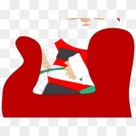 Sleigh Santa Clipart Hd X Transparent Png - Santa Sleigh Clipart, Png Download - santa png transparent
