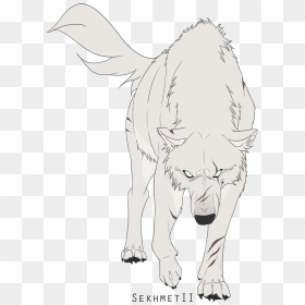 Wolves / White Wolf / - White Wolf Anime Png, Transparent Png - black and white anime png