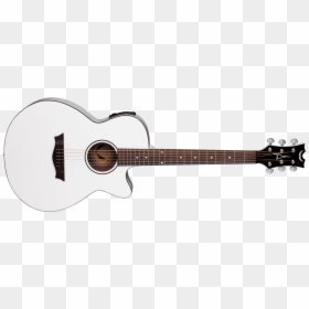 Dean Ax Pe Cwh Acoustic-electric Guitar, Classic White - White Guitar Classic, HD Png Download - white guitar png