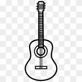 Acoustic Guitar, HD Png Download - white guitar png