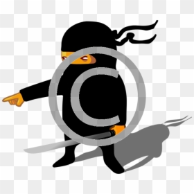Ninja Clip Art, HD Png Download - spotlight .png