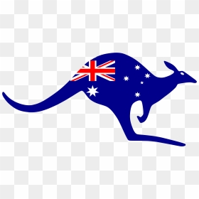 Australia Kangaroo Png Image Free Download Searchpng - Australia Flag With Kangaroo, Transparent Png - kangaroo clipart png