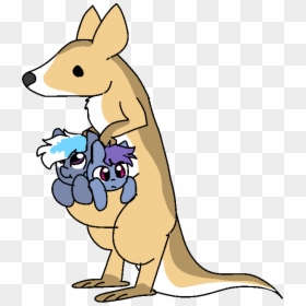 Nootaz, Commission, Cute, Gay, Kangaroo, Male, Noxydrip, - Kangaroo Gay, HD Png Download - kangaroo clipart png