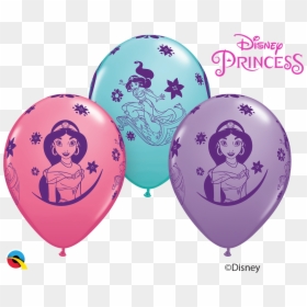 Disney Princess Jasmine Latex Balloons, HD Png Download - party decorations png
