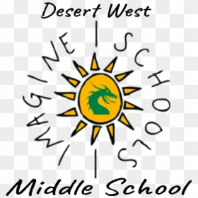 Imagine Desert West Middle School , Transparent Cartoons - Imagine Charter School, HD Png Download - welcome back to school png