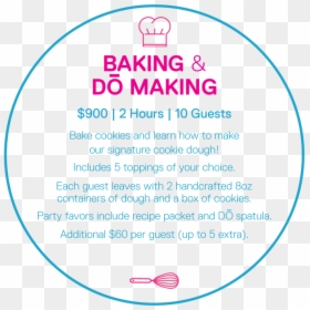 Baking & Do Making - Circle, HD Png Download - party decorations png