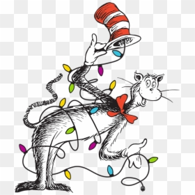 Cat In The Hat Bowing Clipart , Png Download - Cat In The Hat Bowing, Transparent Png - dr. seuss hat png