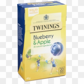 Twinings Blueberry And Apple, HD Png Download - single blueberry png
