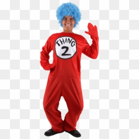 Seuss The Cat In The Hat - Dr Seuss Thing 1 2, HD Png Download - dr. seuss hat png