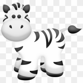 Baby Jungle Animals Zebra Zoo Clip Art - Animales De Mickey Safari, HD Png Download - zoo animals png