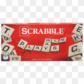 Buy Scrabble Board Game From Amazon, HD Png Download - scrabble letters png