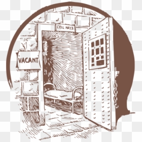 Jail Cell Png - Drawing Of A Jail, Transparent Png - cell bars png