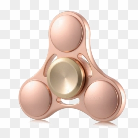 Rose Gold Fidget Spinner Transparent - Rose Gold Fidget Spinner, HD Png Download - fidget spinner transparent png