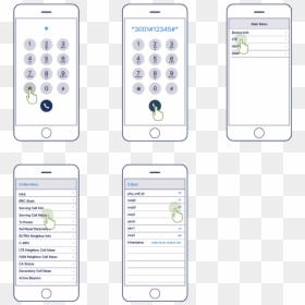 Iphone, HD Png Download - cell bars png