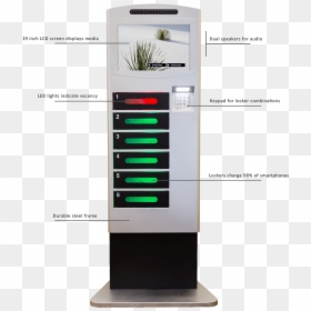 Charging Kiosks, HD Png Download - cell bars png