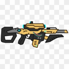 Assault Rifle, HD Png Download - bullet hole .png