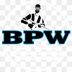 Brothers Pressure Washing And Window Cleaning - Power Washer & Windows Cleaning Logo, HD Png Download - pressure washer png