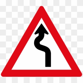 Clipart Road Winding Road - W209 Road Sign, HD Png Download - winding road png