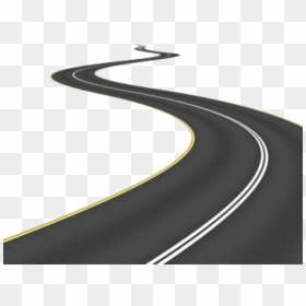 Roadway Clipart Winding Road - Clipart Race Track Background, HD Png Download - winding road png