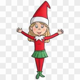 Cartoon, HD Png Download - elf on a shelf png