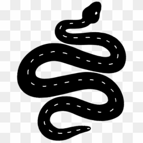 Serpent, HD Png Download - winding road png
