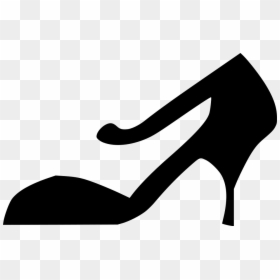 High-heeled Shoe Clip Art - Basic Pump, HD Png Download - high heel shoe png