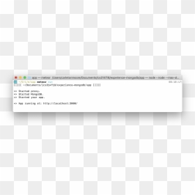 Screenshot, HD Png Download - mongodb png