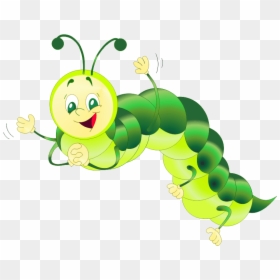 Butterfly The Very Hungry Caterpillar Clip Art - Transparent Background Caterpillar Clipart Png, Png Download - hungry caterpillar png