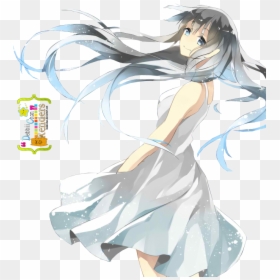 Anime Girl Render By Debbiichan-d5unw0r - Anime Girl Crying Render, HD Png Download - crying anime girl png