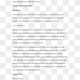 Document, HD Png Download - delta airlines png