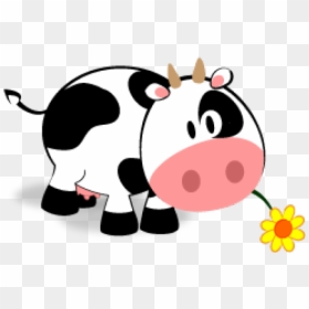 Cute Cow Clipart, HD Png Download - cute cow png